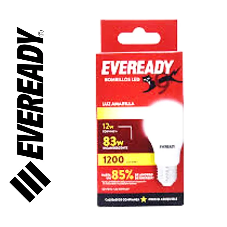 LAMPARA EVEREADY 12W AMARILLA