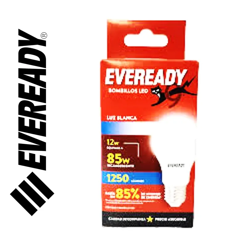 LAMPARA EVEREADY 12W BLANCA