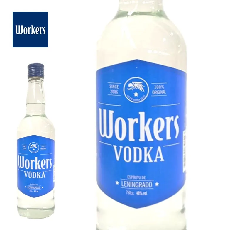 WORKERS 750CC VODKA REG (6XB)