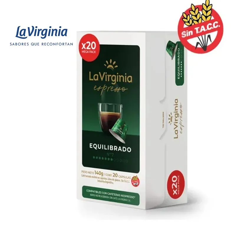 CAFE LV CAPS 20 U EQUIL (6XB)