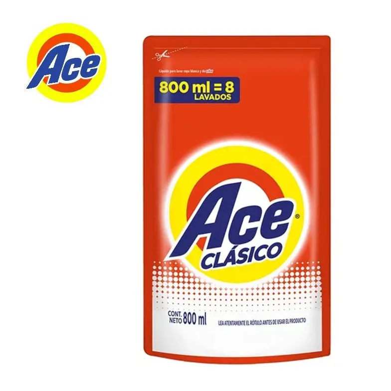 JABON LIQ ACE CLASICO 800 ML (12XB)