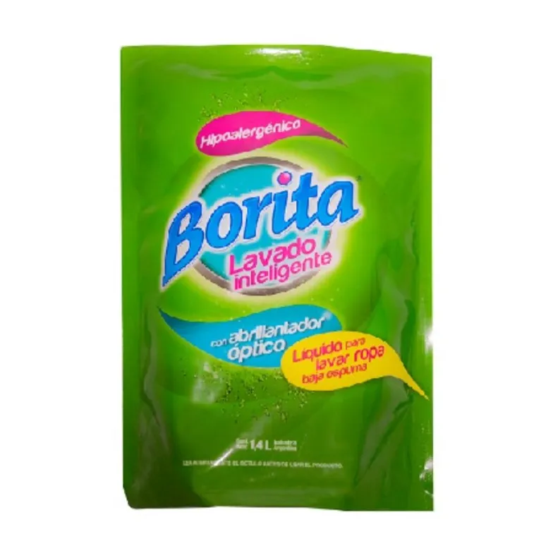 JABON LIQ BORITA 1.4 KG DP BAJ ESPUMA (8XB)