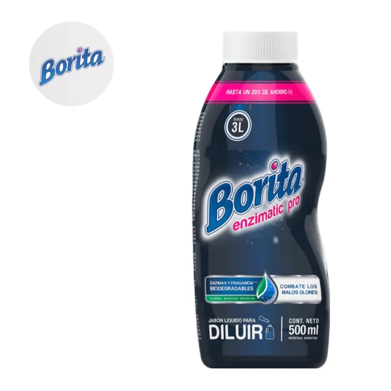 JABON LIQ BORITA DILUIR 500CC (12XB)