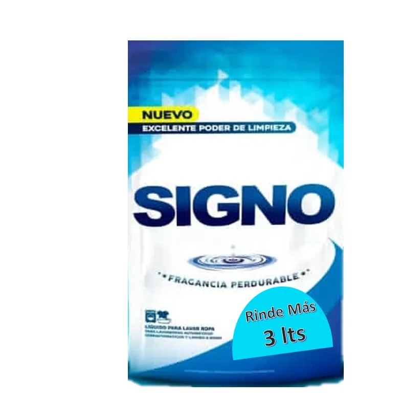 JABON LIQ SIGNO 3000 ML AZUL DP (4XB)