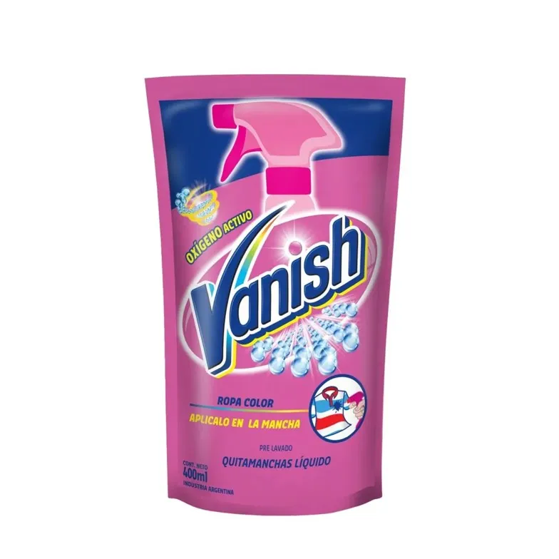 QUITAMANCHAS VANISH 400 ML DP PRE LAVADO (12XB)
