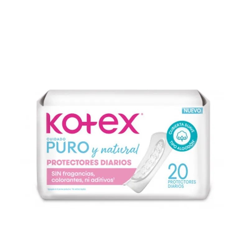 PR DIARIO KOTEX PURO Y NATURAL 20U (24XB)