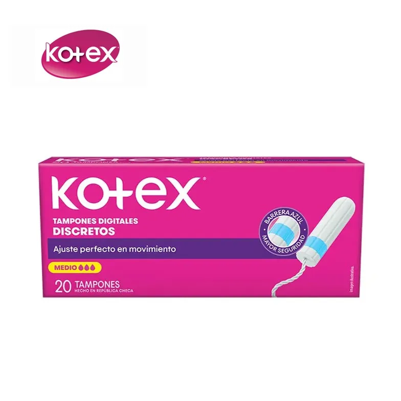 TAMPONES KOTEX MEDIO 20U