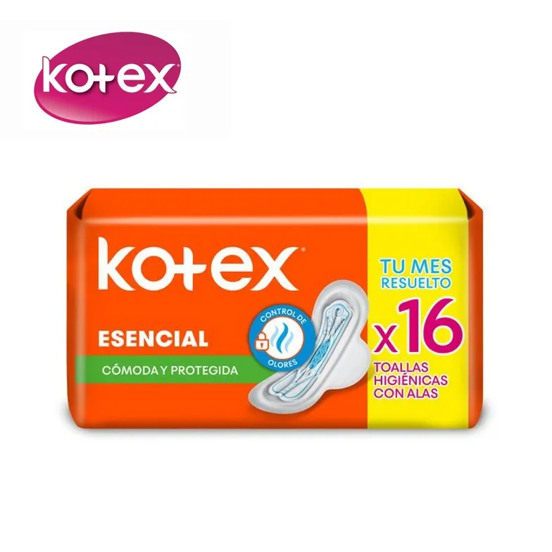 TOALLA FEM KOTEX 16 U EXT PROTECCION (24XB)