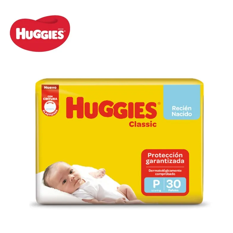 PAÑ HUGGIES CLASSIC PREMATURO 30U