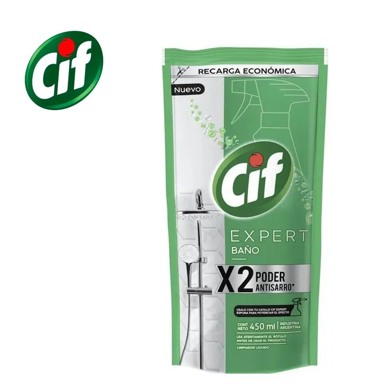 CIF BAÑOS REP DP 450 ML