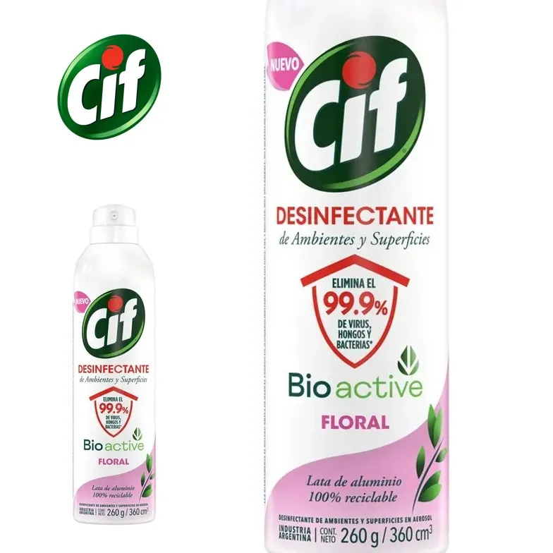 DESINF AER CIF 360CC  FLORAL (6XB)
