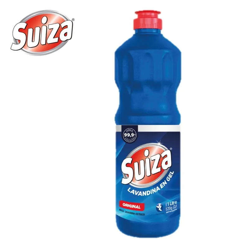 LAVANDINA GEL SUIZA 1LT (12XB)