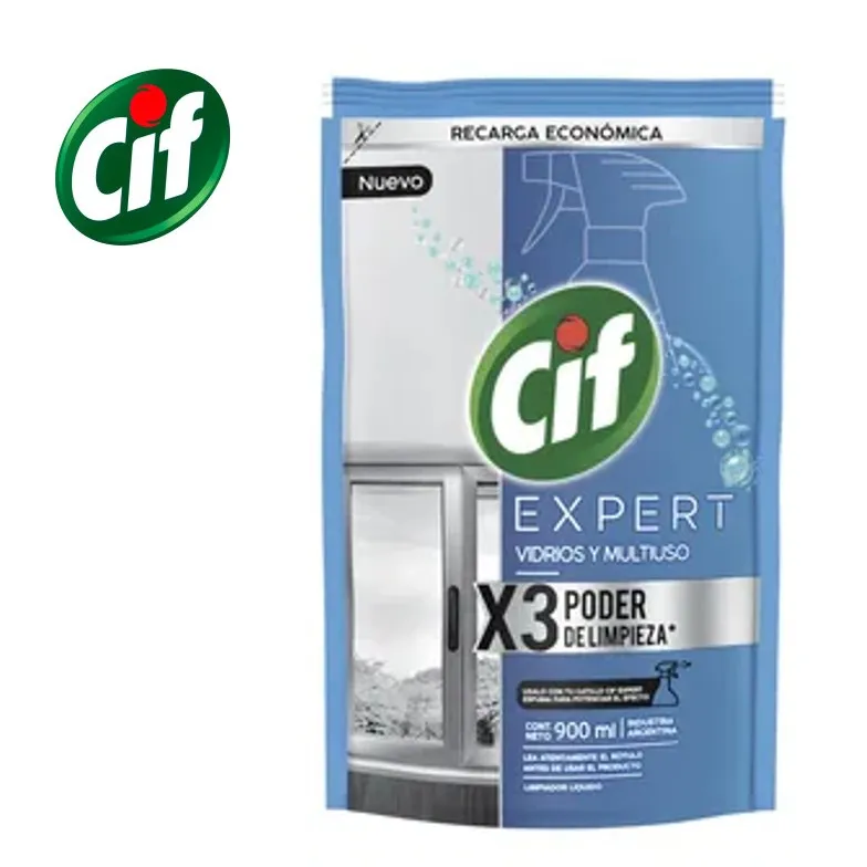 LIMP VIDRIO CIF REP DP 900 ML(12XB)