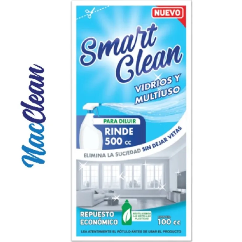 SMART CLEAN LIMPIAVIDRIOS X 100ML