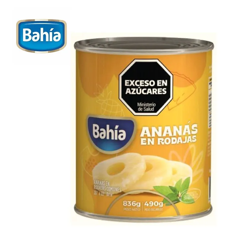 ANANA BAHIA 850 GR RODAJAS (12XB)
