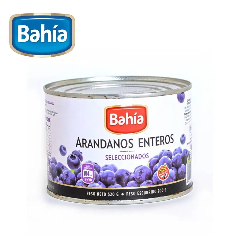 ARANDANOS BAHIA 520 GR ENTEROS (12XB)