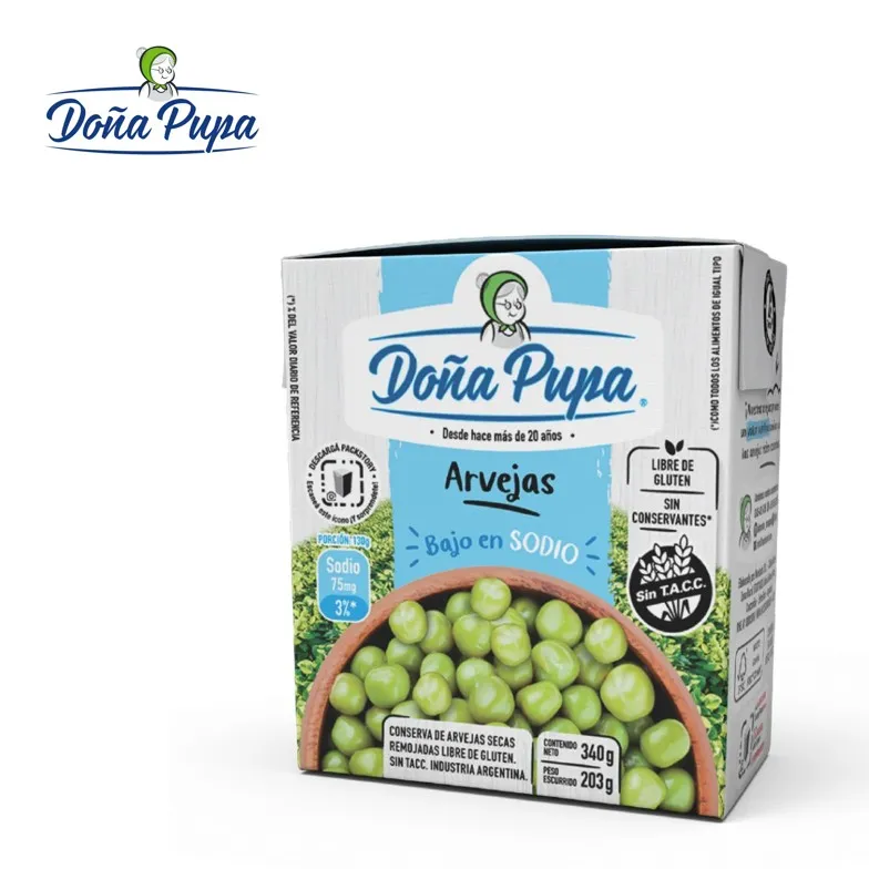 ARVEJA DOÑA PUPA 340 GR(24XB)