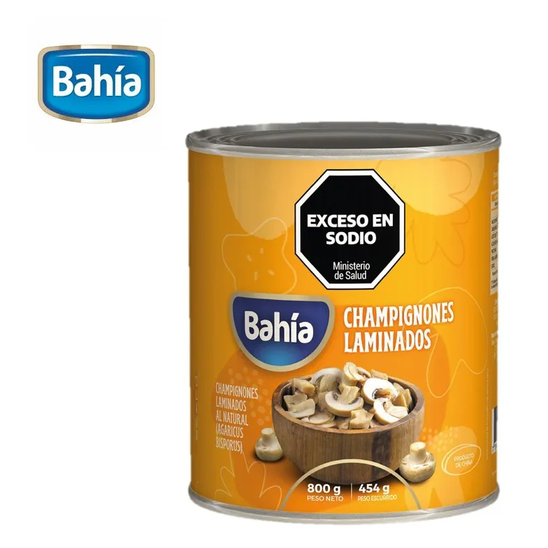 CHAMPIÑONES BAHIA  800 GR LAM (12XB)
