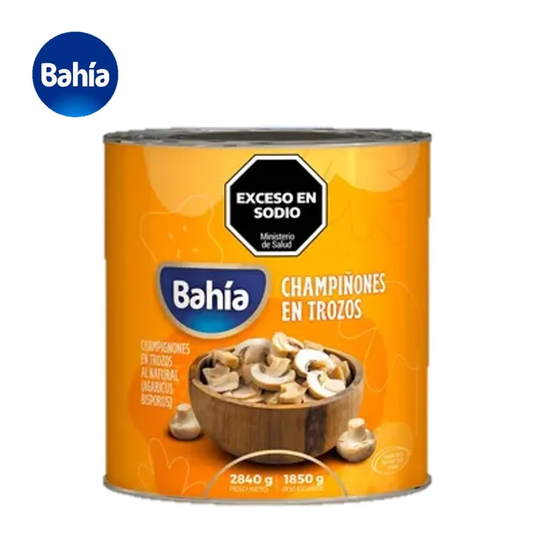 CHAMPIÑONES BAHIA 2840 GR ENTERO (6XB)