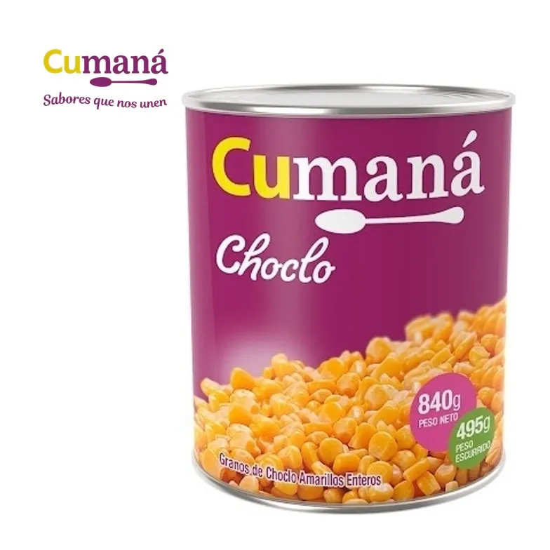CHOCLO CUMANA 830 GR GRANOS AMAR (12XB)