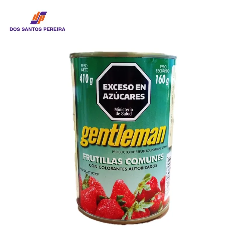 FRUTILLAS ENTERAS GENTLEMAN 410 GR (24XB)
