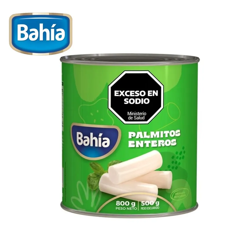 PALMITOS BAHIA 800 GR ENTEROS