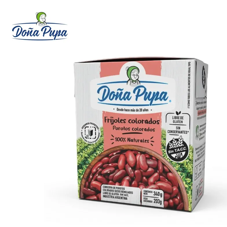 POROTO DOÑA PUPA 340 GR COLORADO (24XB)