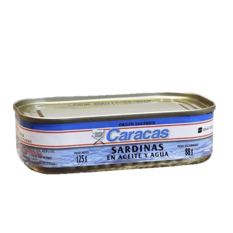 SARDINAS CARACAS 125 GR (50XB)