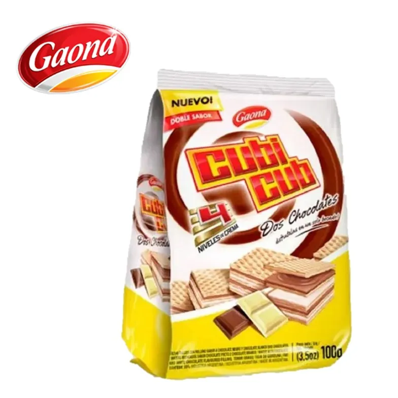 GALL GAONA 100 GR CUBICUB 2 CHOCO (16XB)