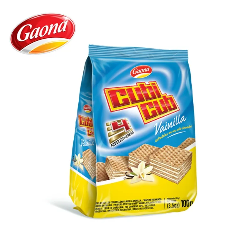 GALL GAONA 100 GR CUBICUB VAINILLA (16XB)