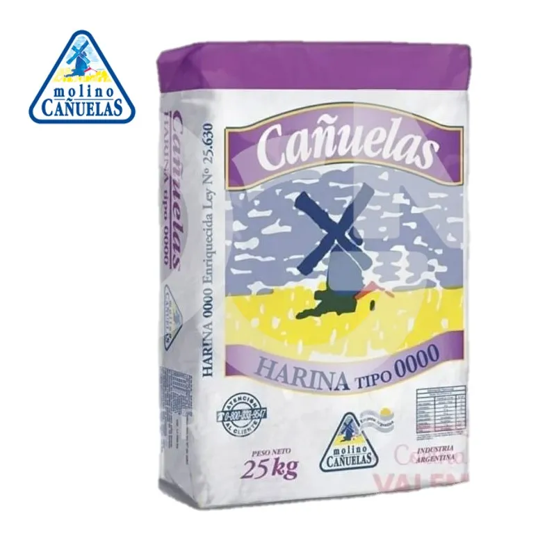 HARINA 0000 CAÑUELAS 25 KG (1XB)