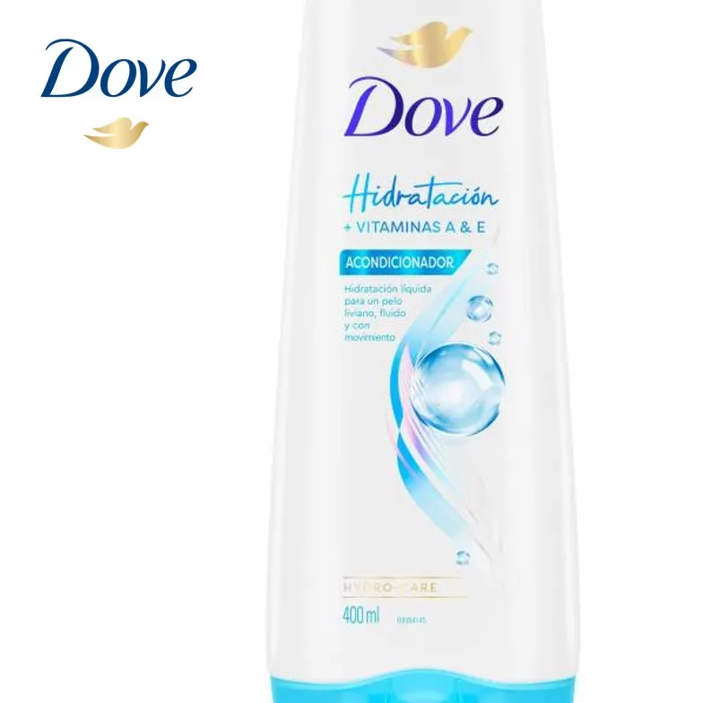 ACOND DOVE 400 ML HIDRATACION (12XB)