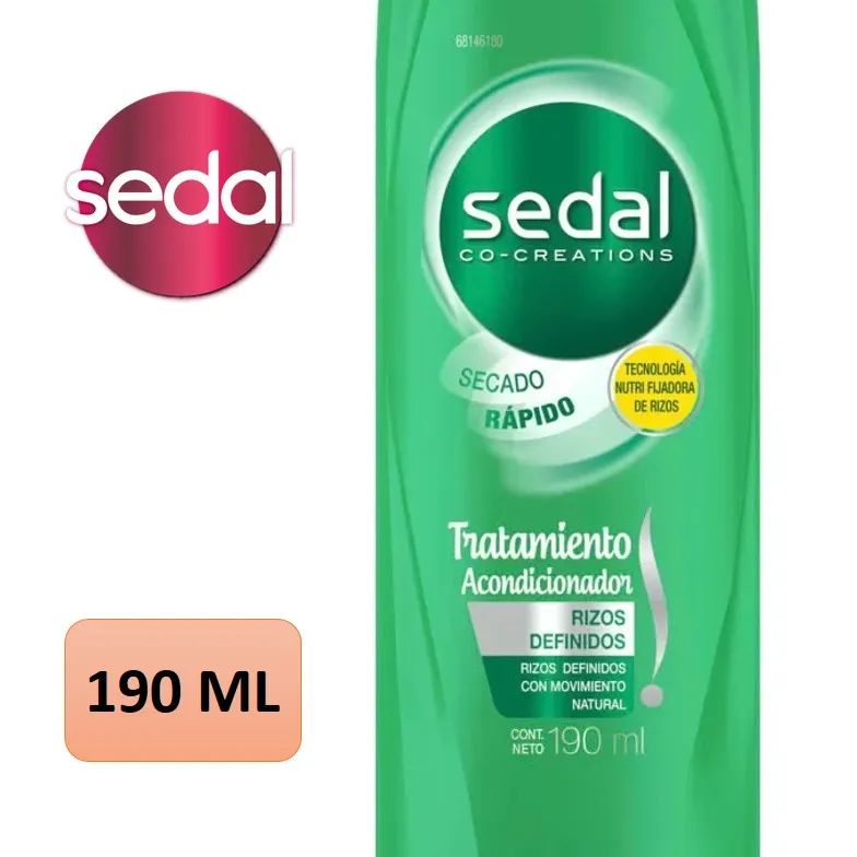 ACOND SEDAL 190 ML RIZOS DEFIN (12XB)