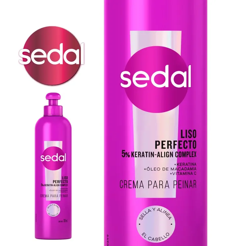 CREMA PEINAR SEDAL 300 ML LISO PERF (12XB)