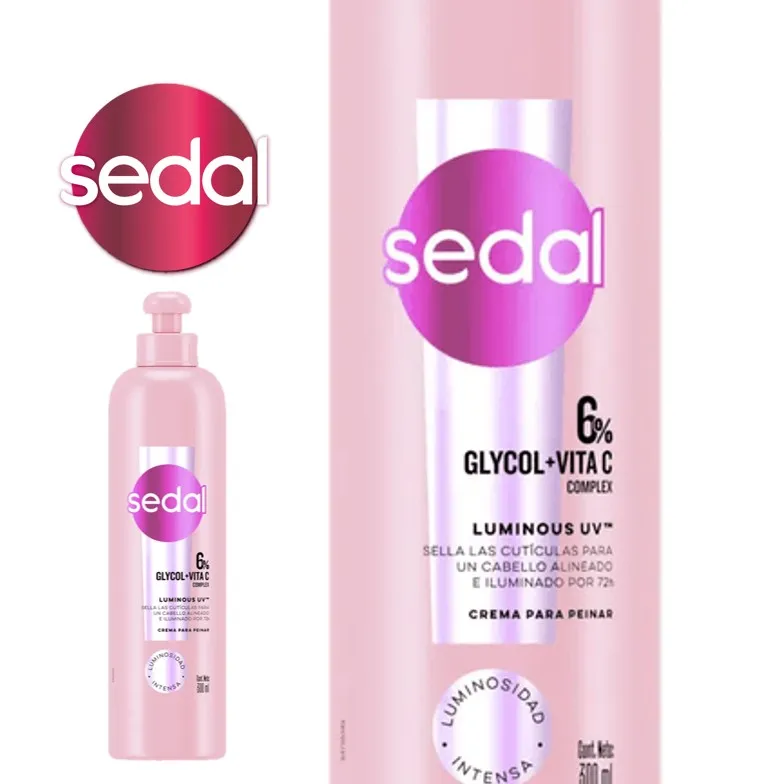 CREMA PEINAR SEDAL 300 ML LUMINOUS UV (12XB)