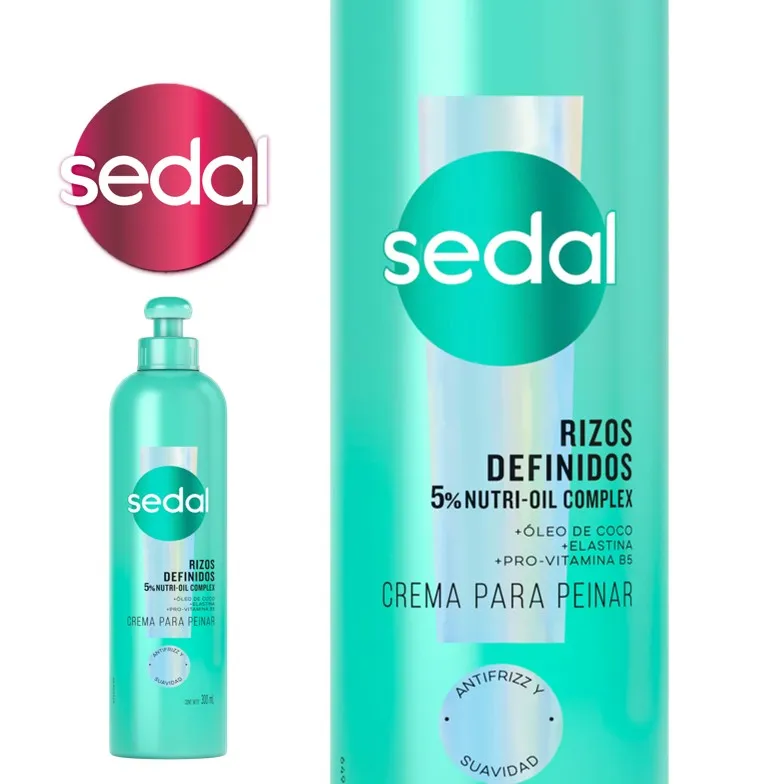 CREMA PEINAR SEDAL 300 ML RIZOS DEFIN (12XB)