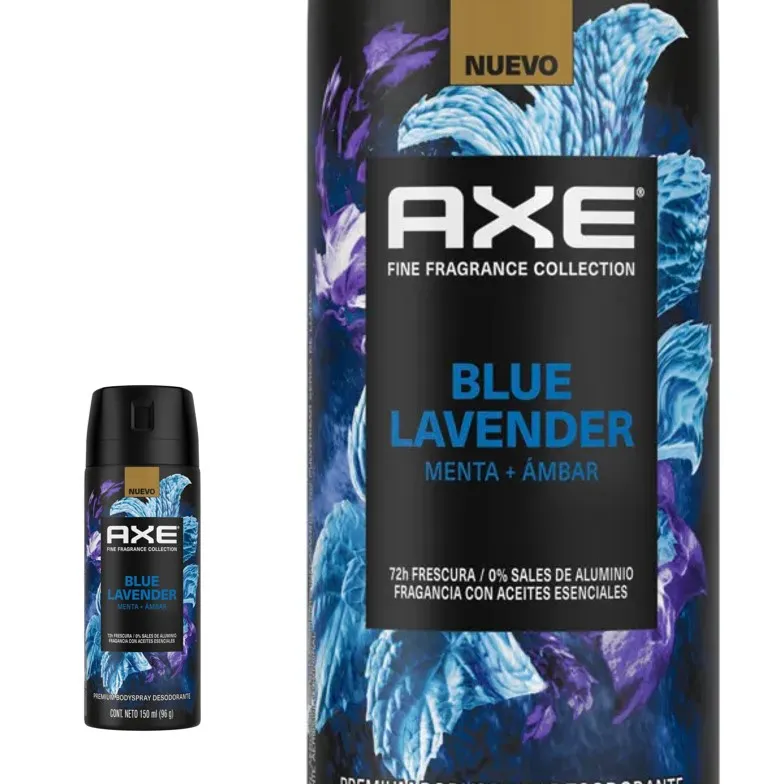 DESODOR AER AXE 150 ML BLUE LAVANDER (12XB)