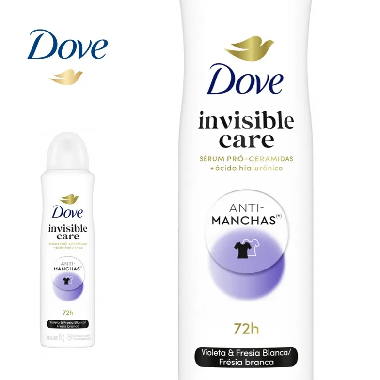 DOVE WOM INVISIBLE CARE 150 ML (12XB)