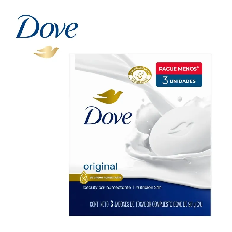 JABON TOC DOVE X 3 CLASICO (48 UXB)