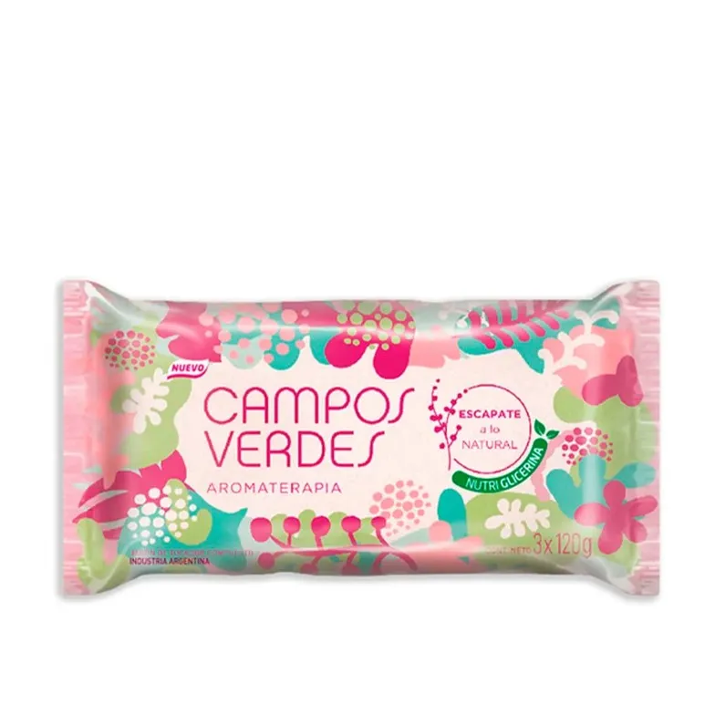 JABON TOC CAMPOS VERDES 3 U AROMAT (12XB)