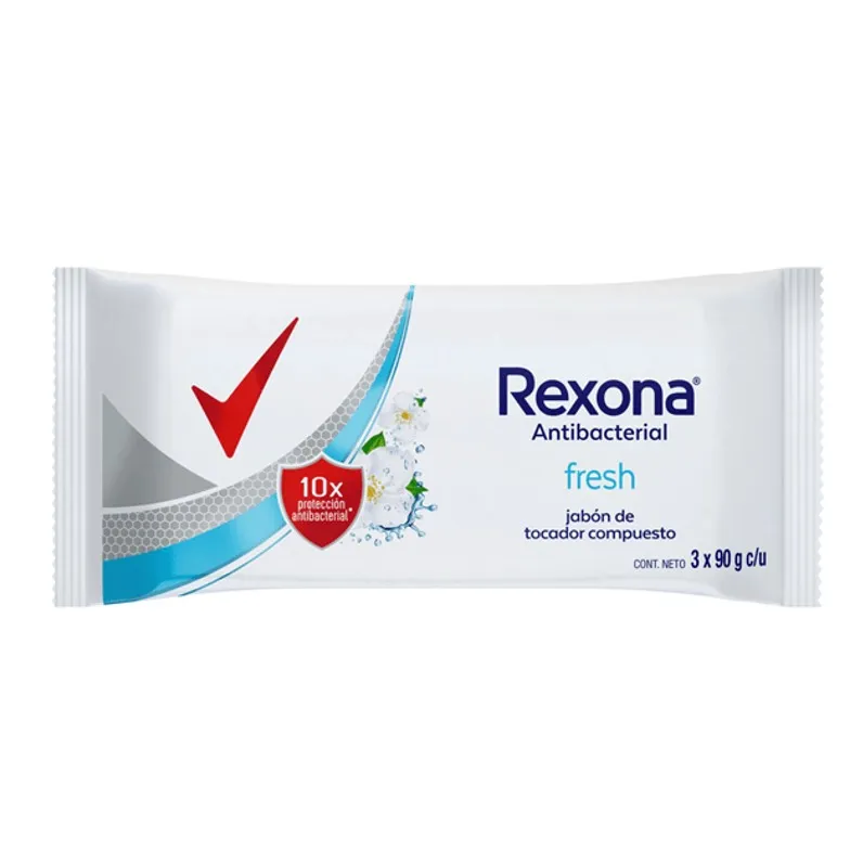JABON TOC REXONA ANT FRESH X 3 U (36 UXB)