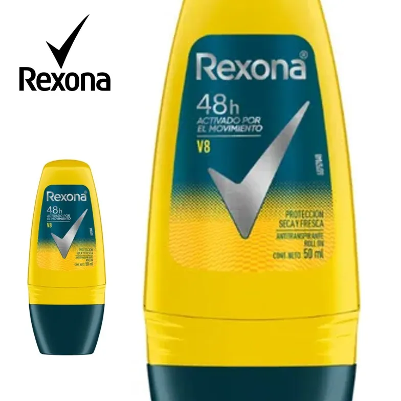 ROLL ON REXONA MEN 50 ML V8  (12XB)
