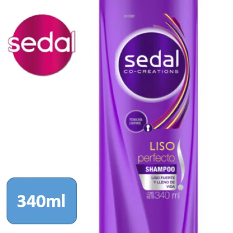SHAMPOO SEDAL 340 ML LISO PERFECTO (12XB)