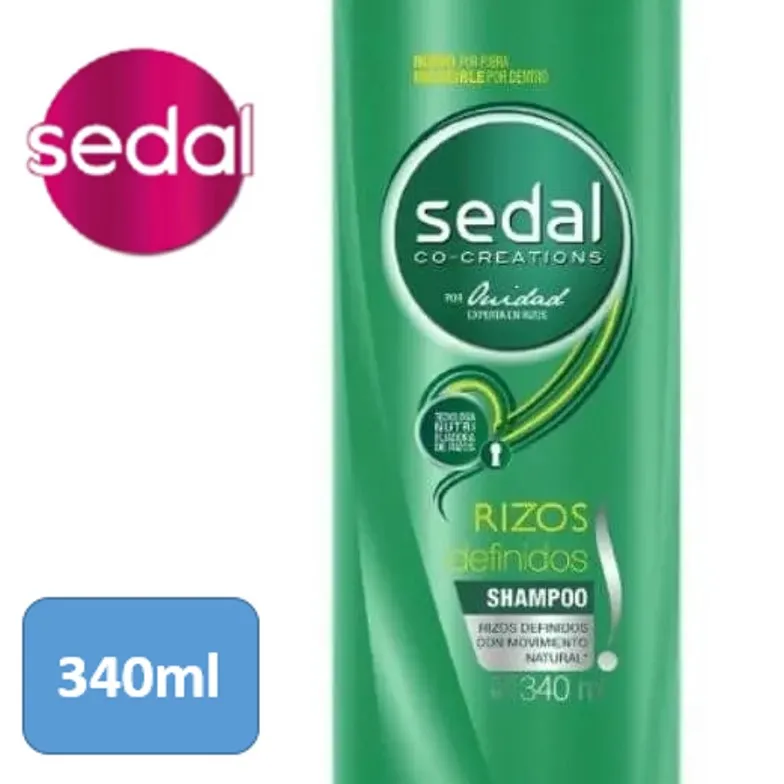 SHAMPOO SEDAL 340 ML RIZOS DEFINID (12XB)