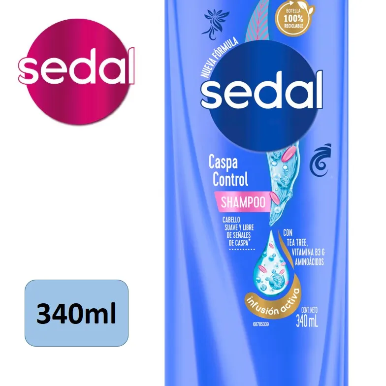 SHAMPOO SEDAL 340 ML S.O.S CASPA (12XB)