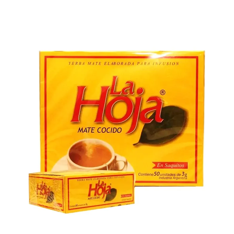 MATE COCIDO LA HOJA 50 SAQ (10XB)