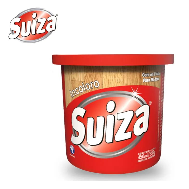 CERA SUIZA PASTA INCOLORA 450CC (6XB)