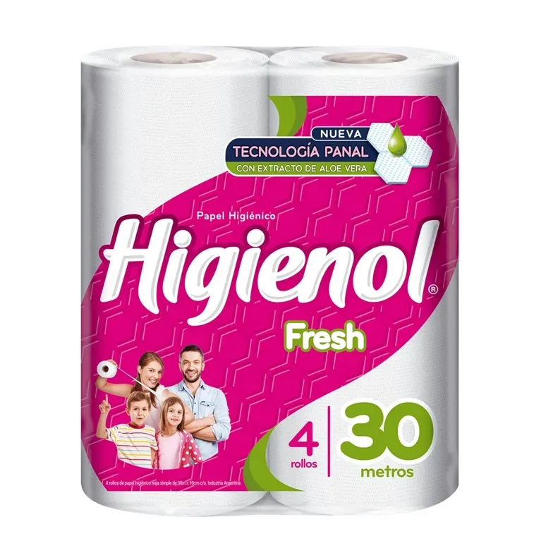 PAPEL HIG HIGIENOL EXPORT FRESH 4 X 30M