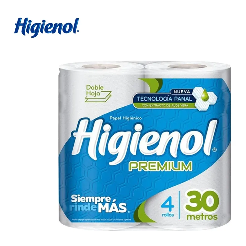 PAPEL HIG HIGIENOL PANAL PREM 4 X 30M (10XB)