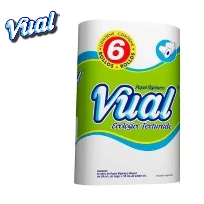 PAPEL HIG VUAL 6X30 ECOLOGICO (12XB)
